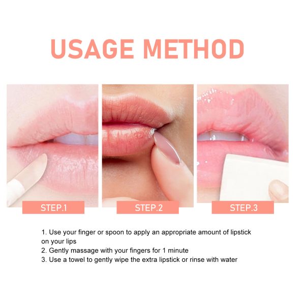 EELHOE Strawberry Lip Scrub, Moisturize Lips, Prevent Dry Crack, Moisturize Dead Skin, And Fade The Corners Of Lips - Image 5