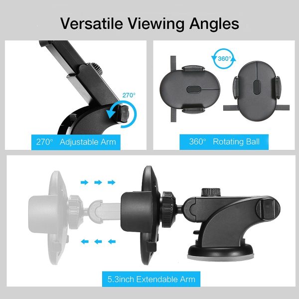 Car Phone Holder with Long Rod - Image 10