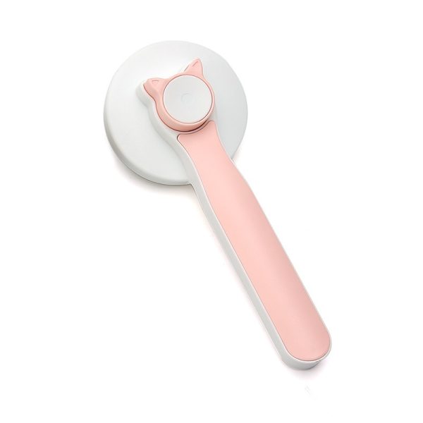 Cat Grooming Brush, Self Cleaning Slicker Brushes For Dogs Pet Hair Removal Comb Stainless Steel Needle Cat Brush Self Cleaning For Cats Dogs Hair Remover Scraper Pet Grooming Tool - Image 3