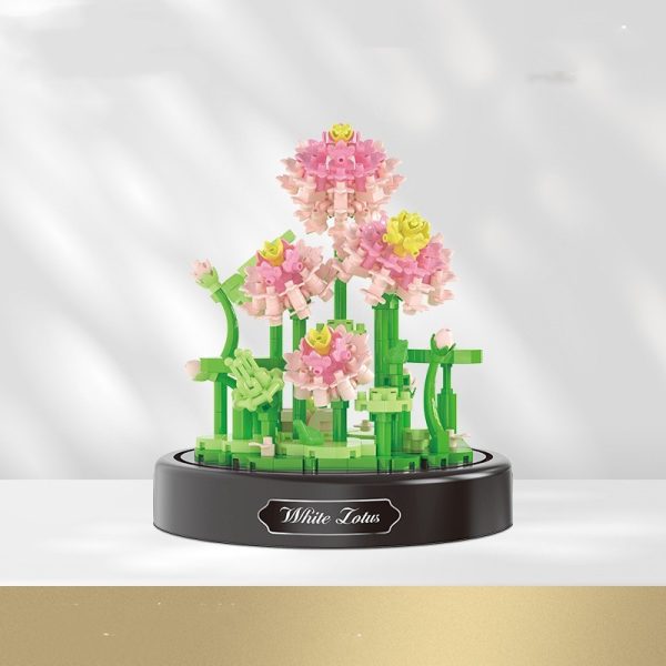 Small Particle Assembly Rose Decoration Toys - Image 8