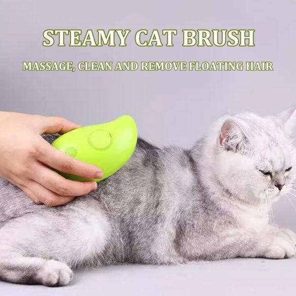 Pet Electric Spray Massage Comb Steam Brush - Image 2