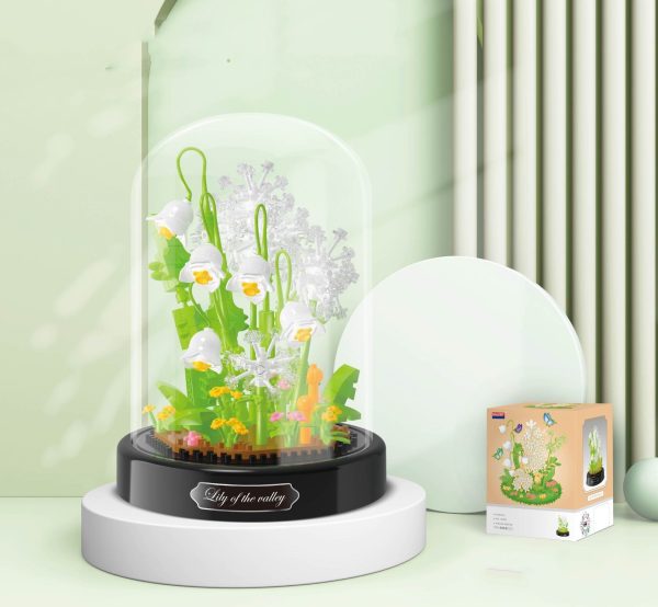 Small Particle Assembly Rose Decoration Toys - Image 3