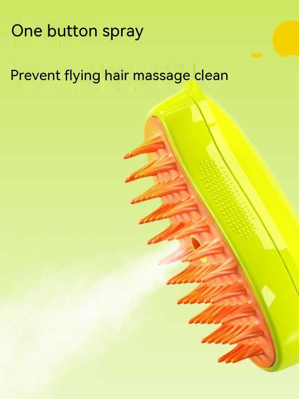 Pet Electric Spray Massage Comb Steam Brush - Image 9