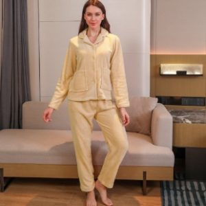 Women's Velvet Pajama Set
