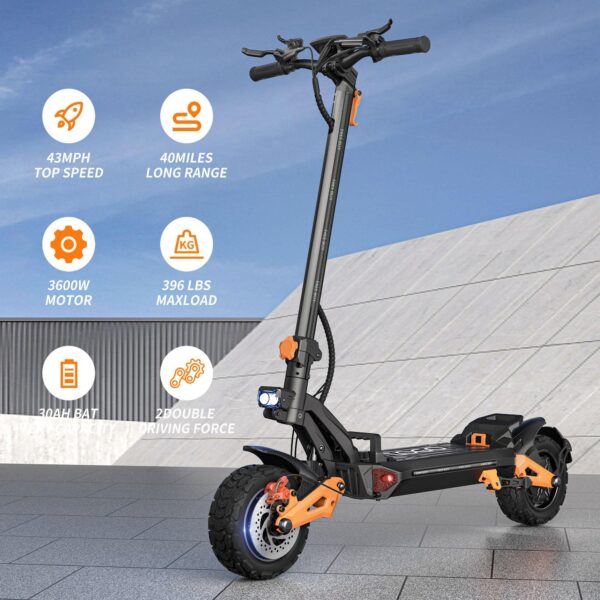 High-speed, Long-range Electric Folding Scooter - Image 5