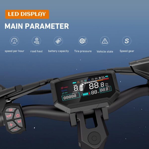 High-speed, Long-range Electric Folding Scooter - Image 9