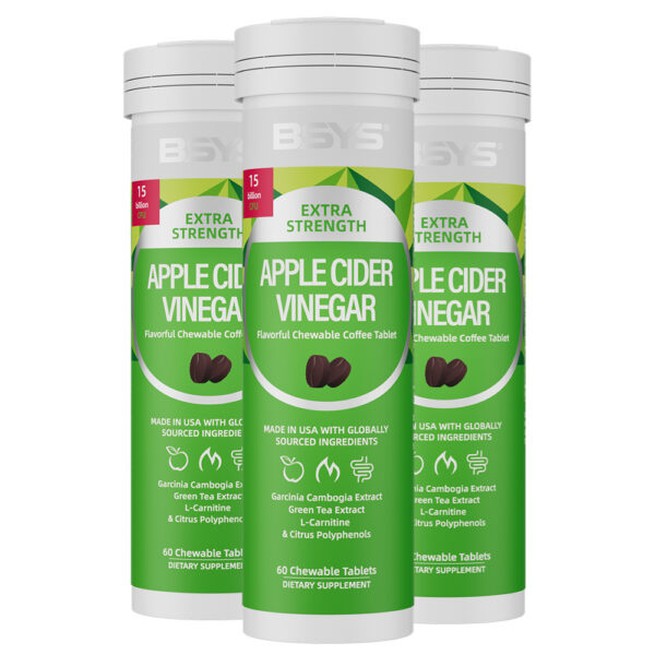 BSYS ACV Coffee Flavor  These Chews Are A Game Changer Skip The Harsh ACV Taste Get All The Benefits With A Smooth Roasty Coffee Kick  WellnessWins  CoffeeLoversEssential - Image 3