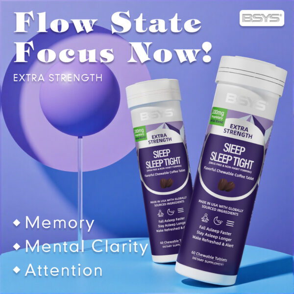 BSYS  Coffee Flavor But Make It Sleepy These Sleep-support Chews Taste Like Your Favorite Brew No Jitters  Just Cozy Vibes To Drift Off Easy  SleepHacks  CoffeeLoversDream - Image 5