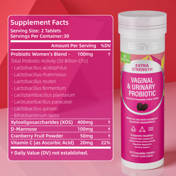 BSYS Vaginal Probiotics That Taste Like Coffee  Please These Chews Support Wellness With A Smooth Roasty Flavor No Weird Aftertaste Just Easy Daily Care WellnessWins  CoffeeLoversEssential - Image 4
